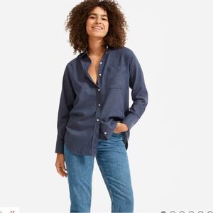 Everlane Lightweight Flannel Oversized Shirt